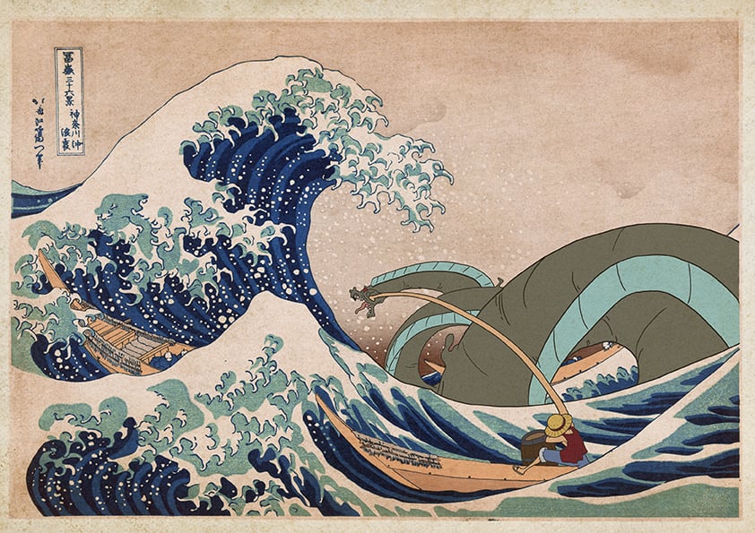Floating Monster - Fine art print | Ads Libitum